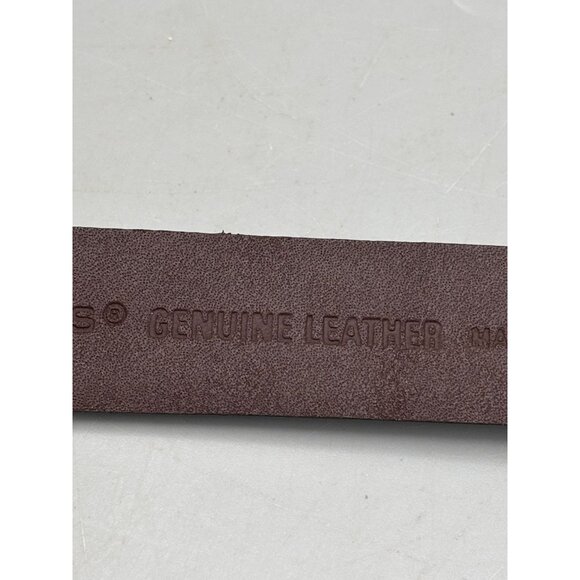 Chicos Black Leather Belt With Silver & Gold Decorative Buckle S/M - Picture 7 of 8